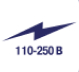 ДИАПАЗОН НАПРЯЖЕНИЯ ОТ 110 ДО 260 В